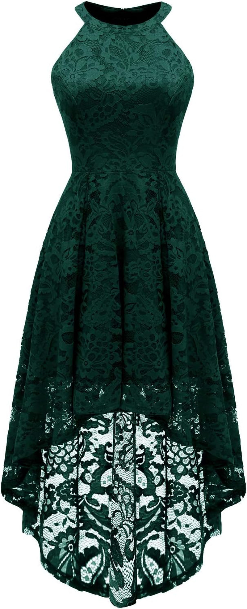 Women Halter Lace Wedding Guest Dress