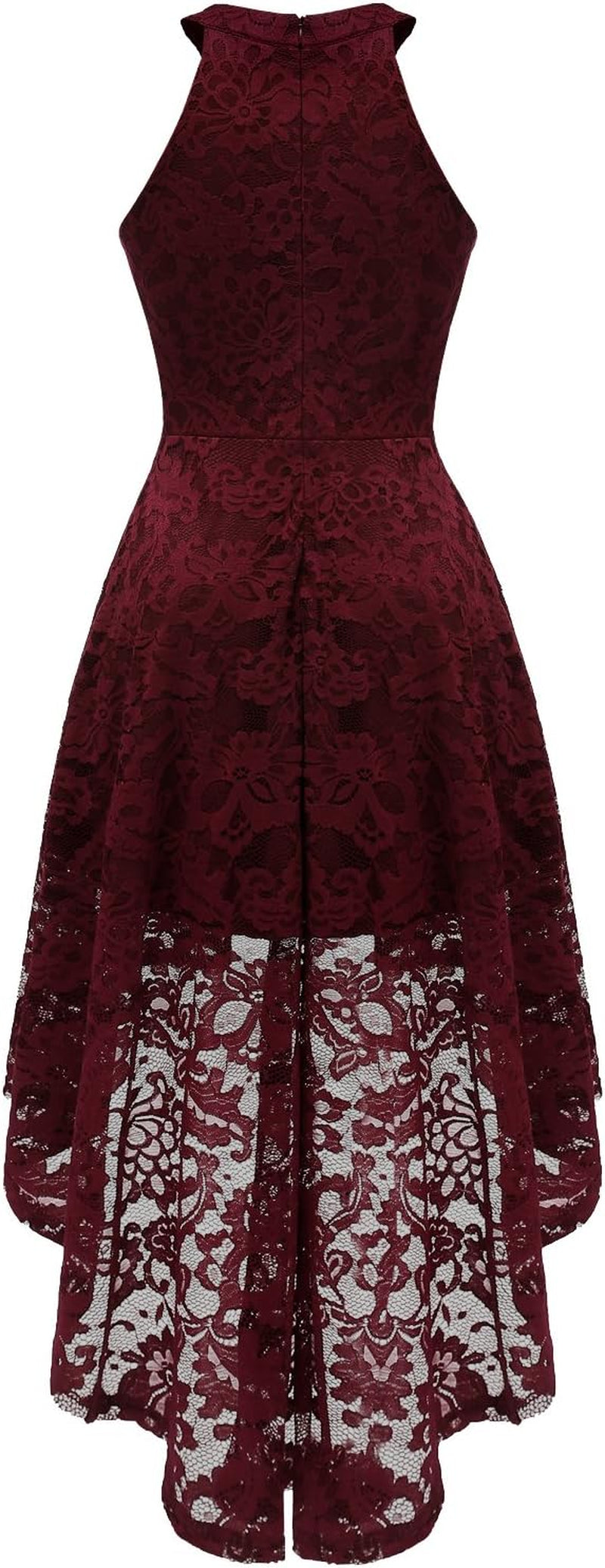 Women Halter Lace Wedding Guest Dress