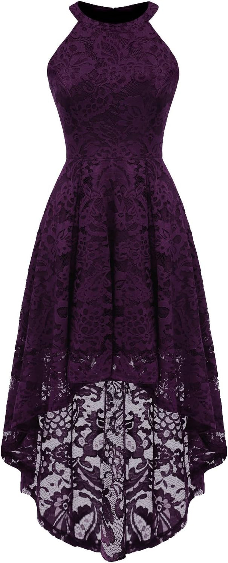 Women Halter Lace Wedding Guest Dress