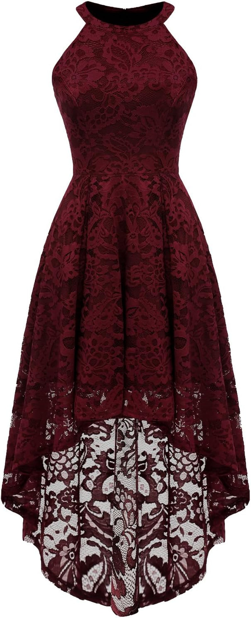 Women Halter Lace Wedding Guest Dress