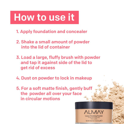 Hypoallergenic Matte Loose Powder