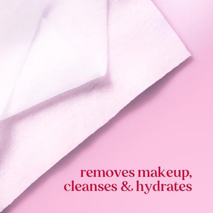 Micellar Rose Water Facial Towelettes