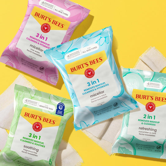 Micellar Rose Water Facial Towelettes