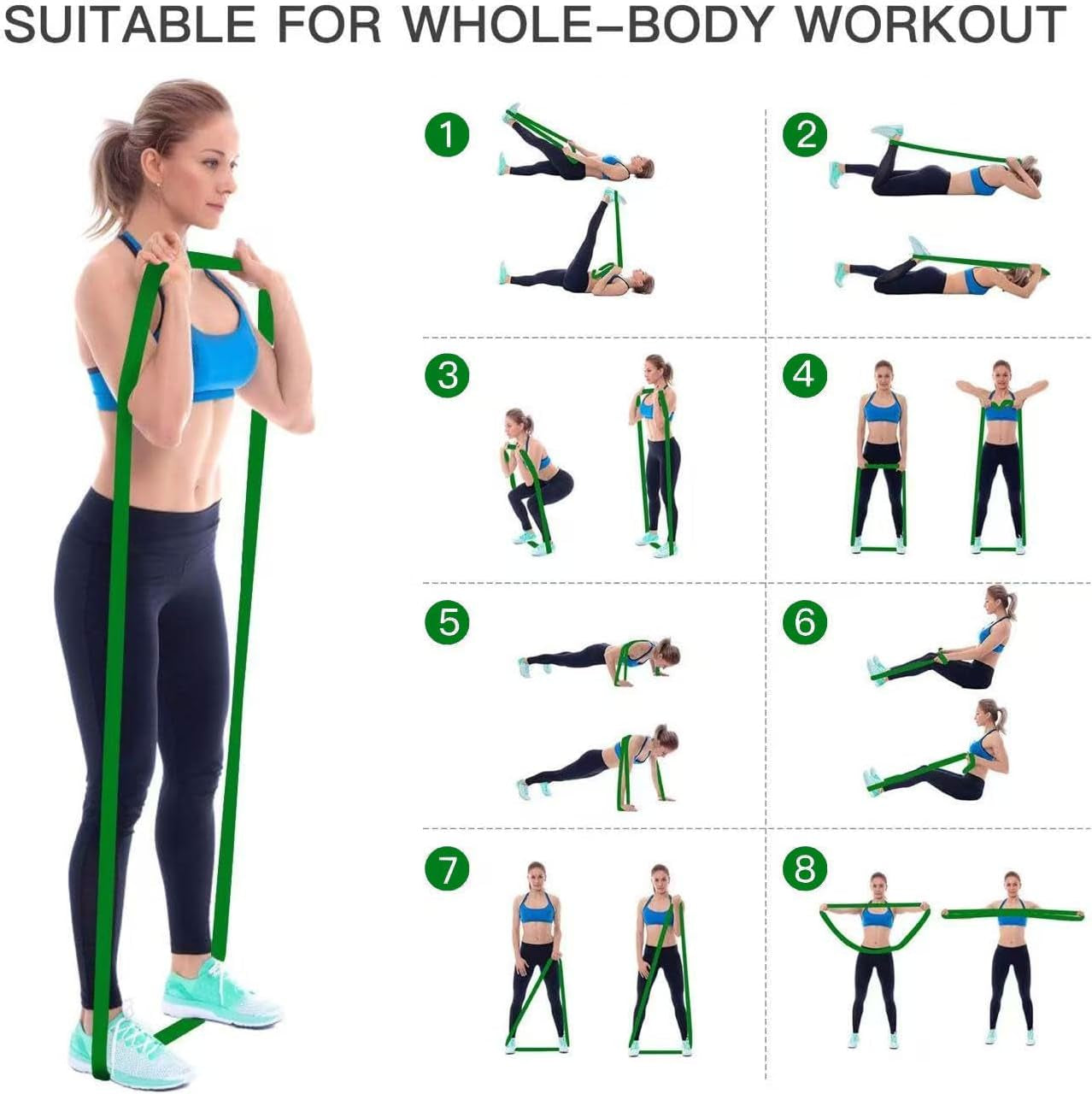 Pull-Up Resistance Bands Set