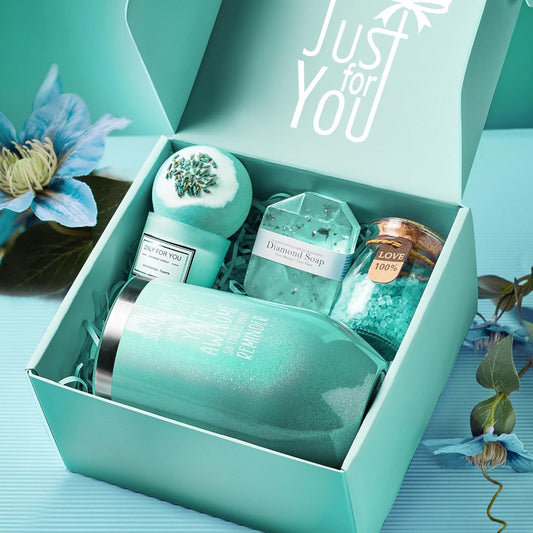 Gardenia Inspirational Self Care Spa Gift Basket Set
