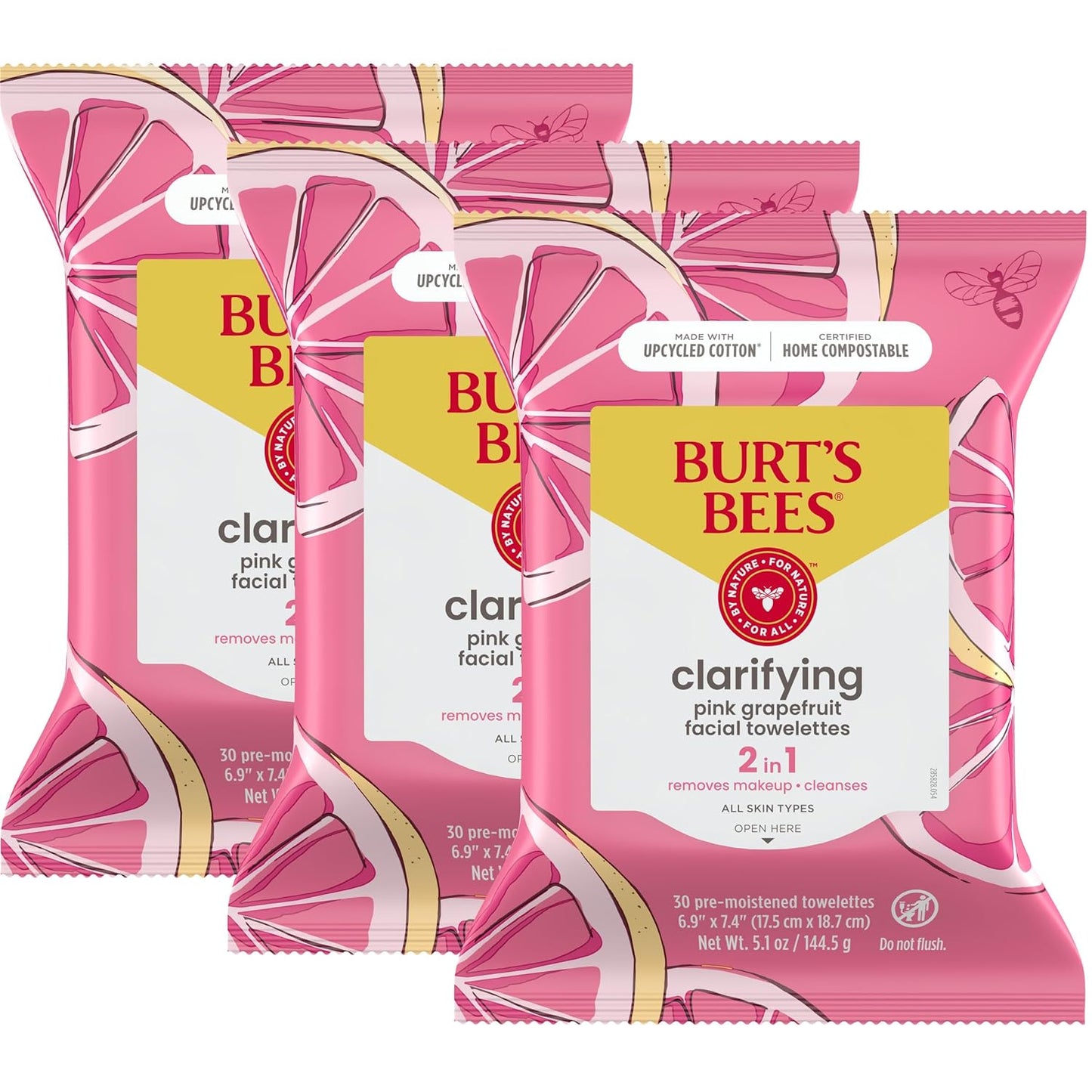 Micellar Rose Water Facial Towelettes