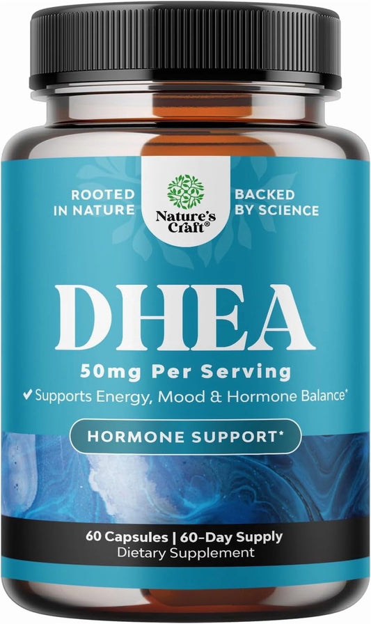 Pure DHEA 50Mg for Hormone Balance