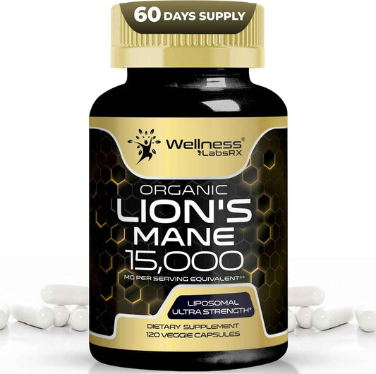 Lions Mane Supplement Capsules