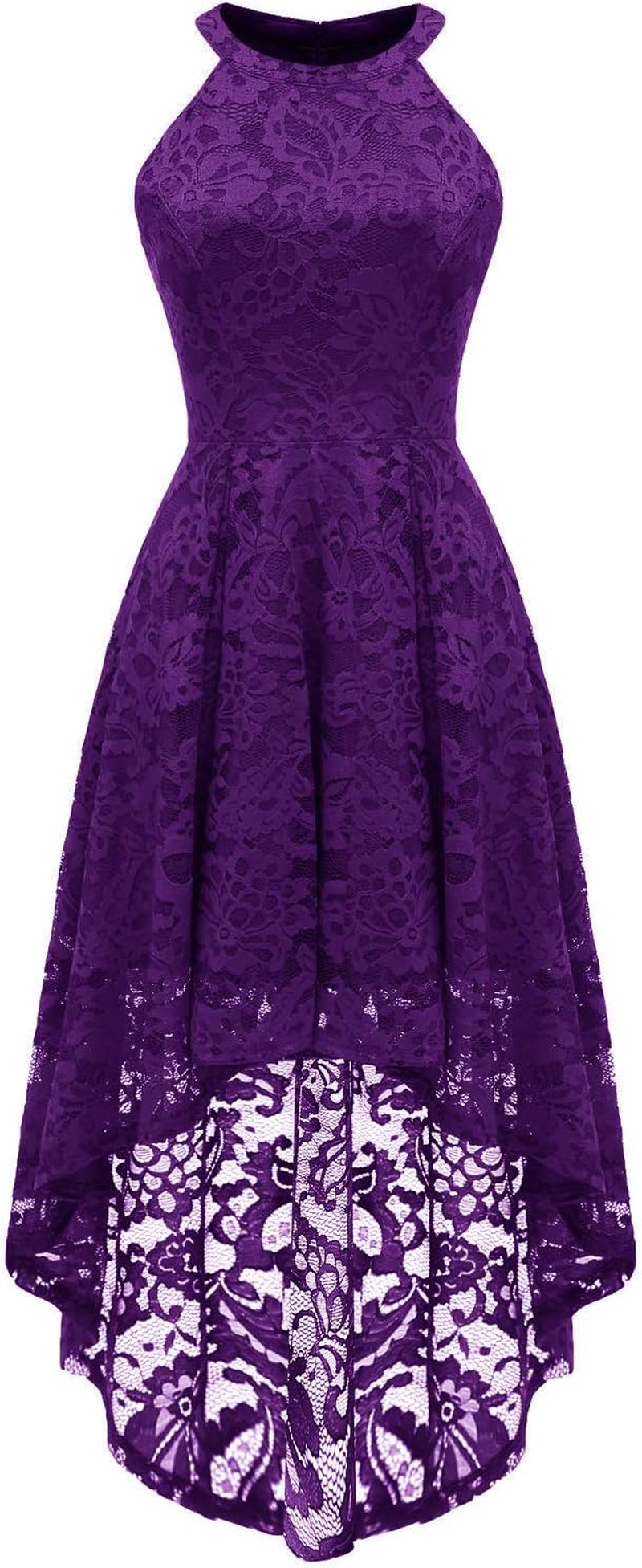 Women Halter Lace Wedding Guest Dress