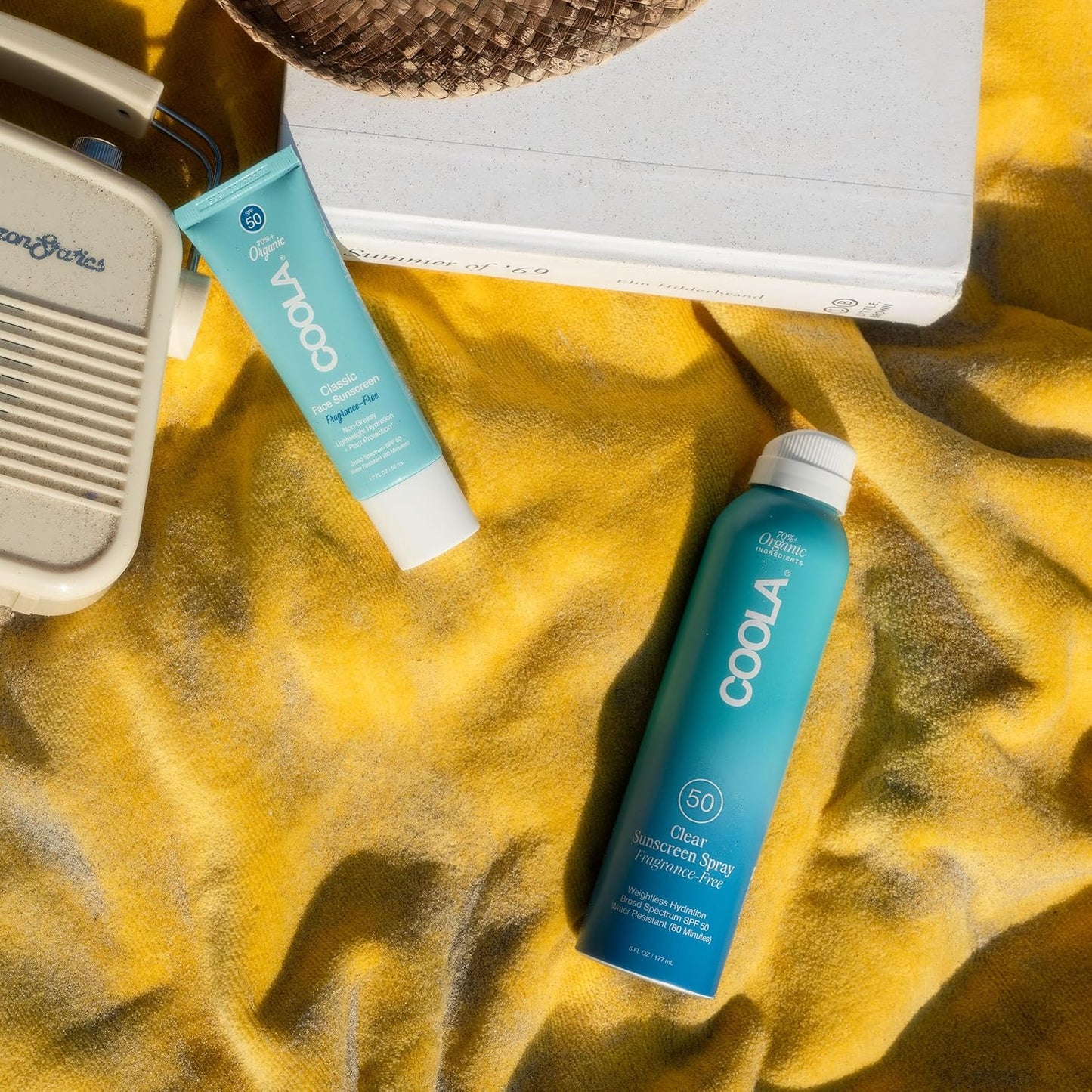 Organic Face Sunscreen SPF 50 Sunblock Lotion