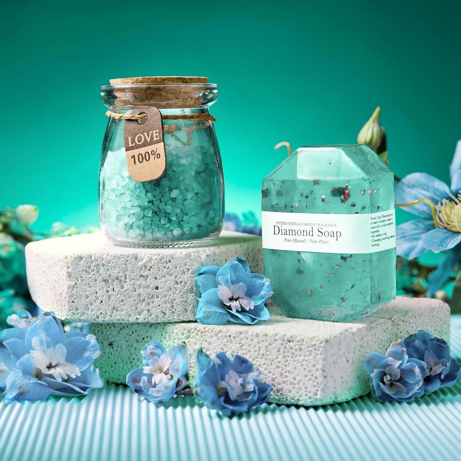 Gardenia Inspirational Self Care Spa Gift Basket Set