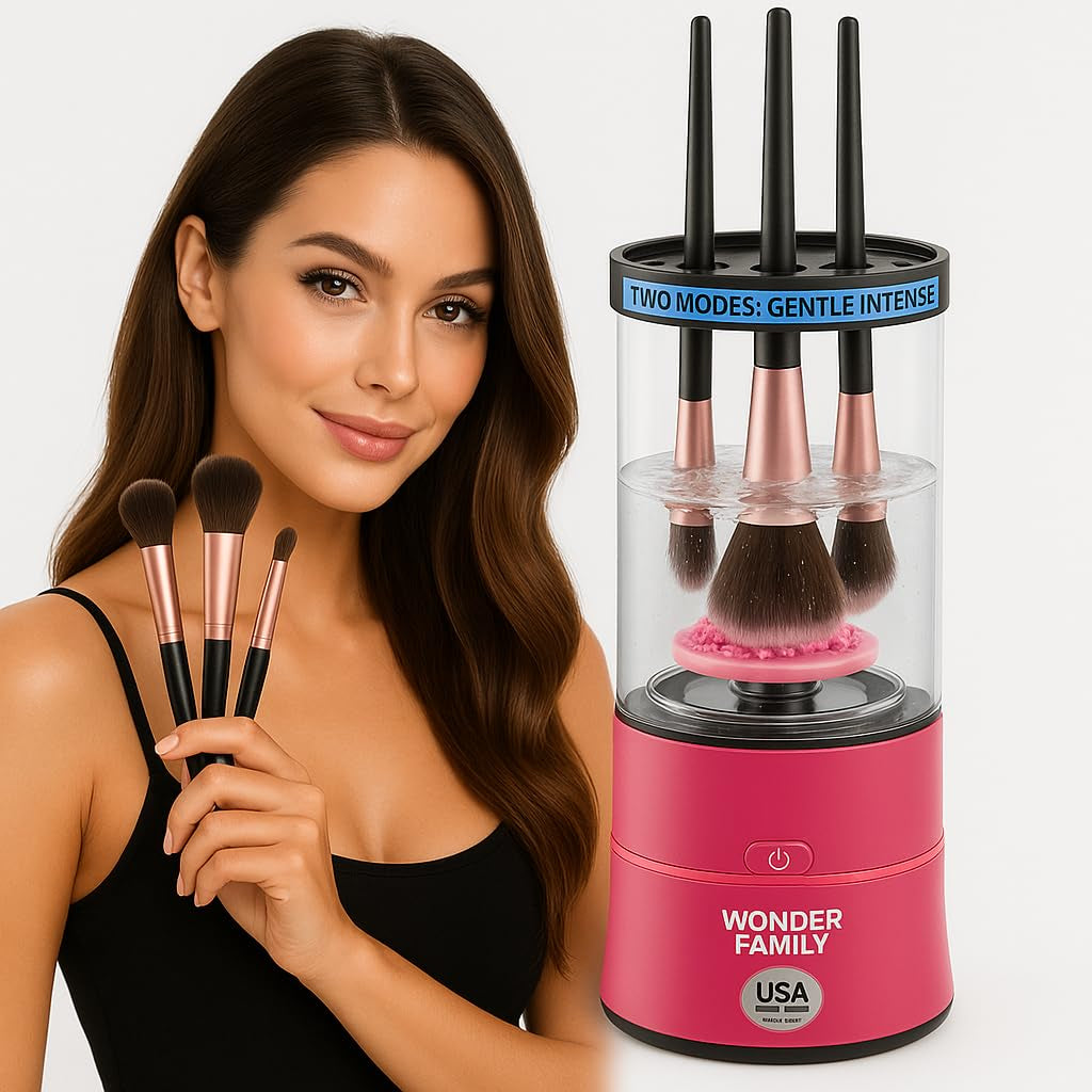 3-In-1 Electric Makeup Brush Cleaner & Dryer